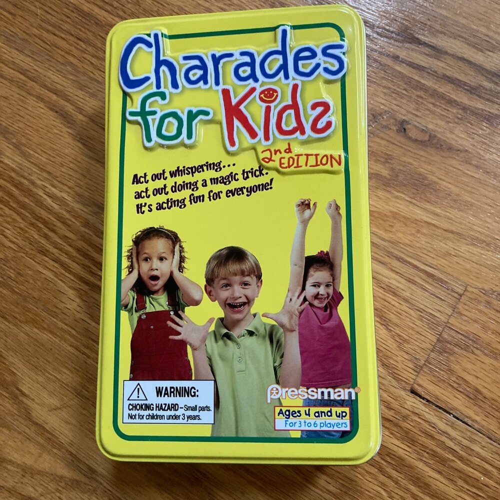 Charades for Kids Tin Set 2nd Edition